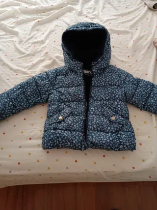 Chaqueta niña floral Mango