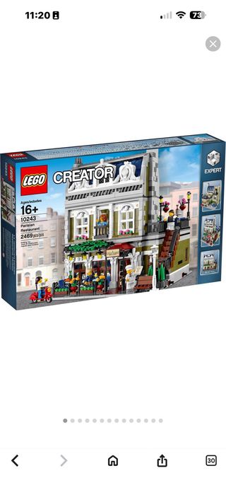 Lego Creator Expert 10243 Ristorante Parigino