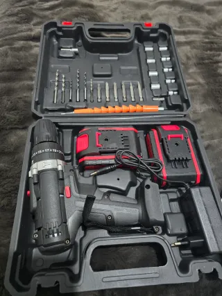 Taladro Inalámbrico con Accesorios