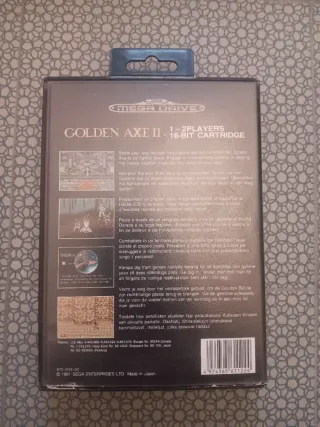 Golden Axe II Mega Drive Sega