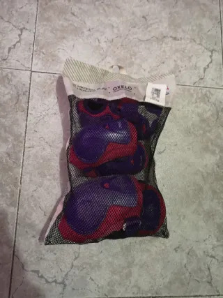 Patines Oxelo Niña Rosa y Morado talla 30/32