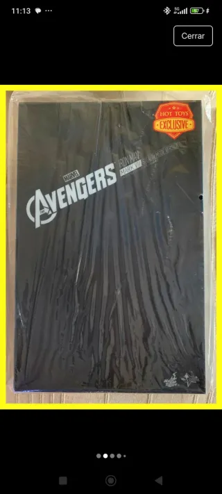 Figura Hot Toys Iron Man Mark VII Stealth