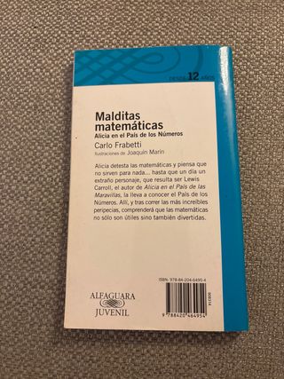 MALDITAS MATEMATICAS. (Spanish Edition)
