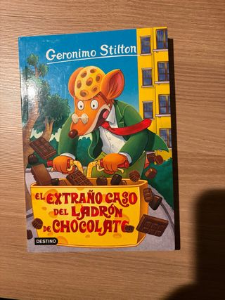Libro geronimo stilton. El extraño caso del ladron