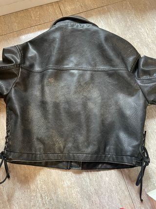 Cazadora Biker efecto desgastado Pull&Bear