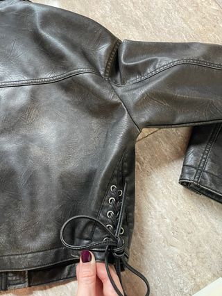 Cazadora Biker efecto desgastado Pull&Bear