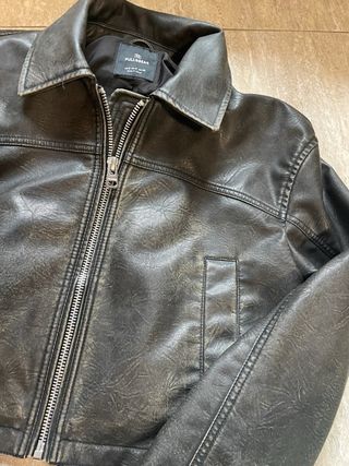 Cazadora Biker efecto desgastado Pull&Bear