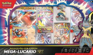 Coleccion MEGA-LUCARIO EX en español
