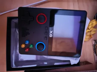 Consola Retro X6 Negra