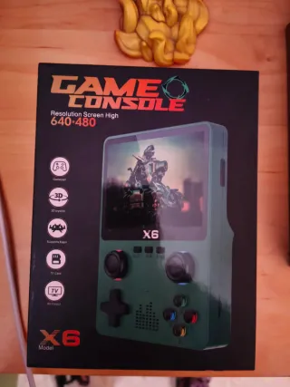 Consola Retro X6 Negra