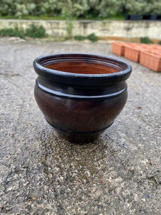 Tiesto redondo barro varios tamaños