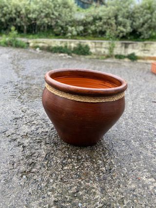 Tiesto redondo barro varios tamaños