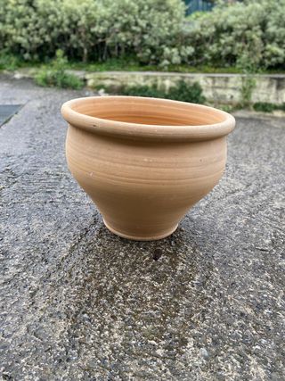 Tiesto redondo barro varios tamaños