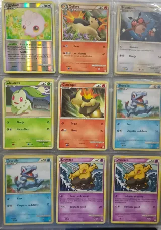 Colección Pokémon HeartGold & SoulSilver año 2010