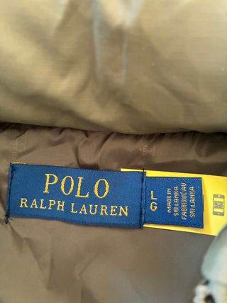 Abrigo Ralph Lauren Verde Caqui