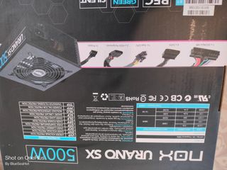 Fuente Alimentación NOX Urano SX 500W