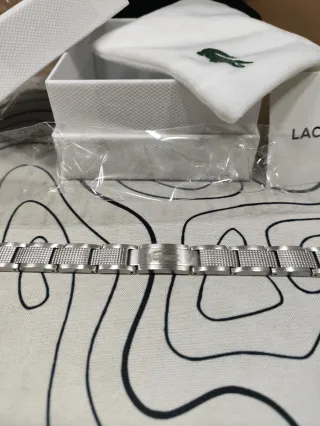 Pulsera Lacoste Acero Plata