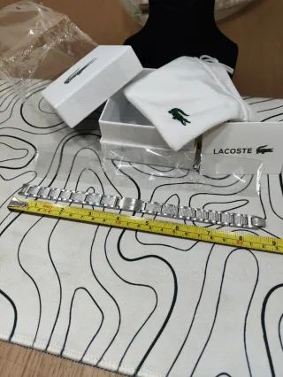 Pulsera Lacoste Acero Plata