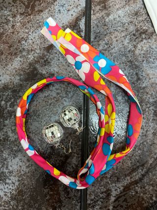 Disfraz Hippie Kimokawaii 70s Mujer XL