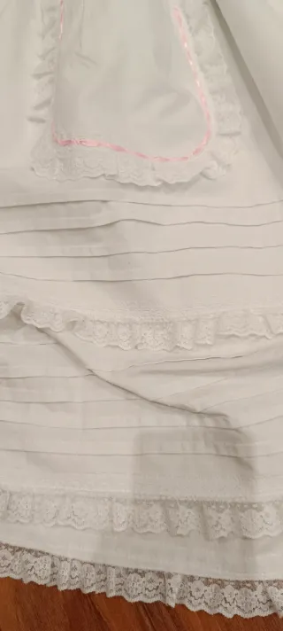 Enaguas blancas con encaje