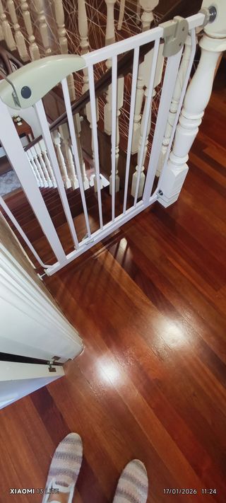 Barrera de seguridad para escaleras