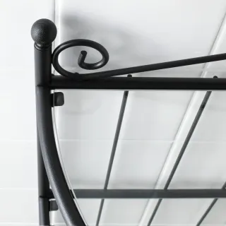 Estantería esquinera Ikea Rönnskär negra