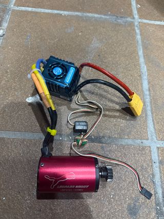 Motor Leopard Hobby y Variador Hobbywing