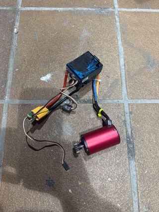 Motor Leopard Hobby y Variador Hobbywing