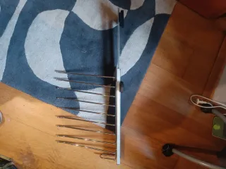 Colgador de pantalones armario acero inoxidable