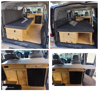 Muebles Camper furgos M/X/XL. Cama nido a medida.