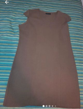 lote 2 vestidos rojo y beis talla xl sin estrenar