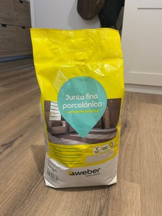 Weber Junta Fina Porcelánica Beige