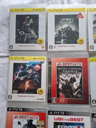 Lote 9 Juegos PS3 (Demon's Souls, Fallout 3, etc.)