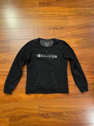 Sudadera Champion Niña Talla M Negra