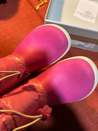 Botas impermeables Crocs rosas J4