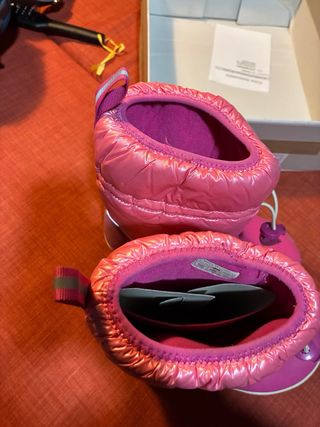 Botas impermeables Crocs rosas J4