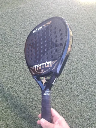 Pala Padel StarVie Triton Negra