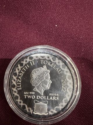 1 Onza Plata Dragón de Komodo Apocalipsis