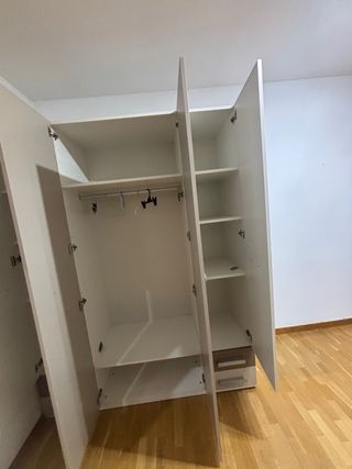 Armario 4 puertas y 2 cajones