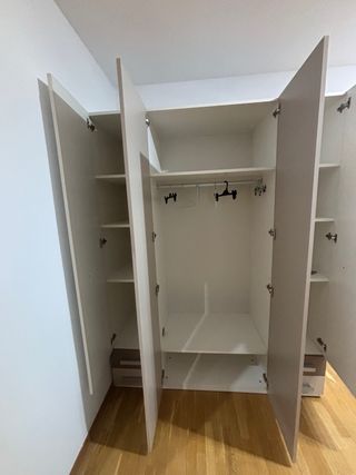 Armario 4 puertas y 2 cajones