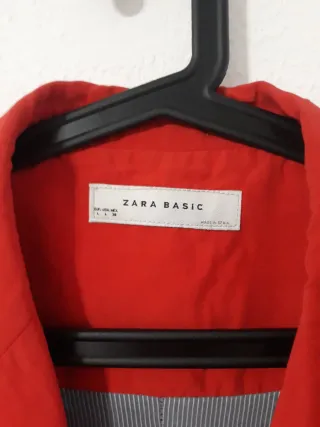 Blazer Rojo Zara