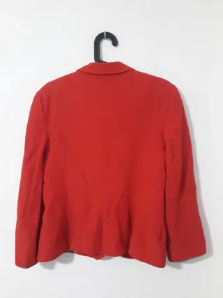 Blazer Rojo Zara