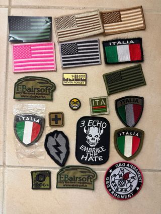 Toppe Velcro Militaria Morale Patch
