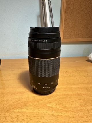 Cámara Réflex Canon 4000D + 2 Objetivos