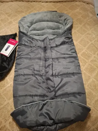 Saco de cochecito Zamboo gris NUEVO