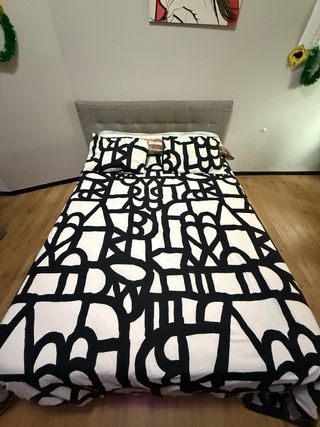 Pack Colchón Visco + Base Tapizada + Almohada