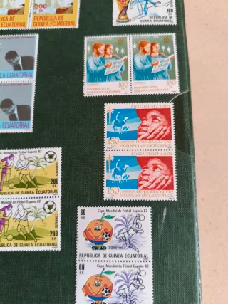 58 Sellos Nuevos Guinea Ecuatorial