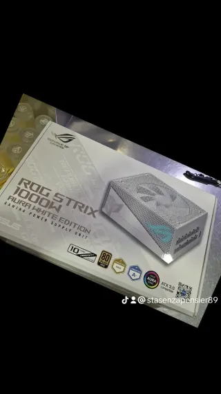 Alimentatore ASUS ROG STRIX 1000W Aura White