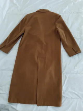 Abrigo largo camel