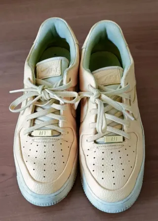 Nike Air Force 1 Beige/Bianco Tg 42